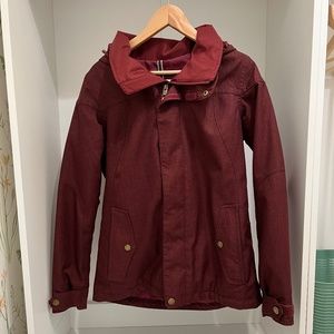 Maroon Burton jacket